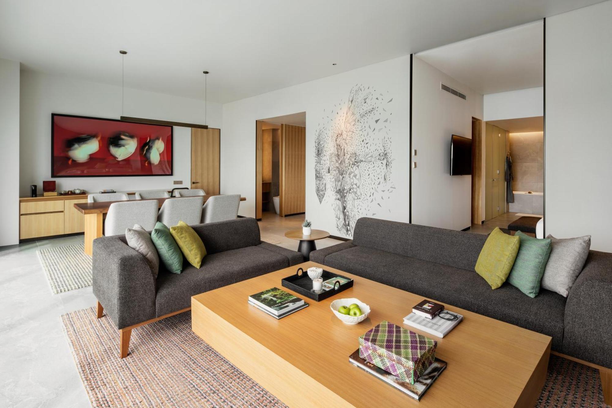 Hyatt Centric Kota Kinabalu Hotel Exterior foto A living room at The Park, Hyderabad